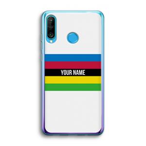 CaseCompany WK Wielrennen: Huawei P30 Lite Transparant Hoesje