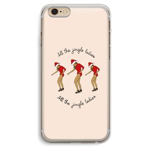 CaseCompany Jingle Ladies: iPhone 6 Plus / 6S Plus Transparant Hoesje