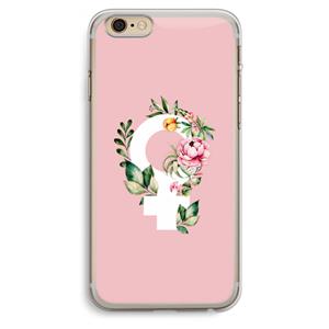 CaseCompany Venus: iPhone 6 Plus / 6S Plus Transparant Hoesje