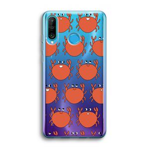 CaseCompany Krab: Huawei P30 Lite Transparant Hoesje