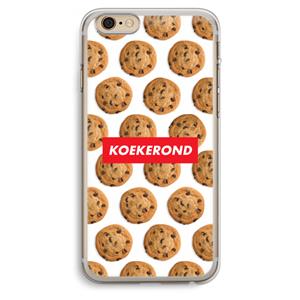 CaseCompany Koekerond: iPhone 6 Plus / 6S Plus Transparant Hoesje
