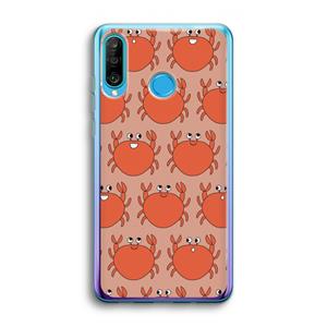 CaseCompany Krab: Huawei P30 Lite Transparant Hoesje