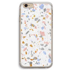 CaseCompany Terrazzo N°8: iPhone 6 Plus / 6S Plus Transparant Hoesje