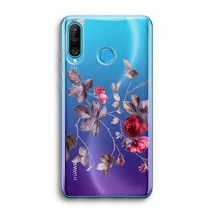 CaseCompany Mooie bloemen: Huawei P30 Lite Transparant Hoesje