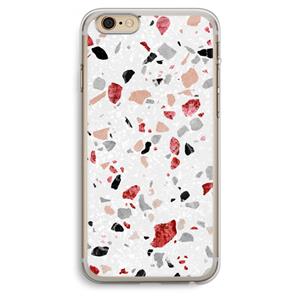 CaseCompany Terrazzo N°12: iPhone 6 Plus / 6S Plus Transparant Hoesje