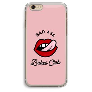 CaseCompany Badass Babes Club: iPhone 6 Plus / 6S Plus Transparant Hoesje