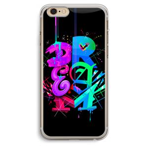 CaseCompany Dream: iPhone 6 Plus / 6S Plus Transparant Hoesje