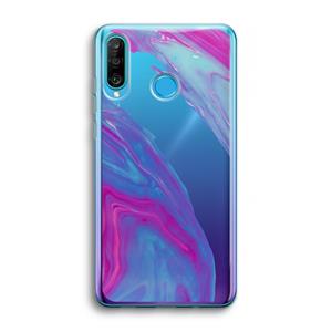 CaseCompany Zweverige regenboog: Huawei P30 Lite Transparant Hoesje