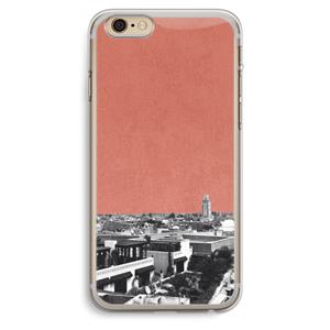 CaseCompany Marrakech Skyline : iPhone 6 Plus / 6S Plus Transparant Hoesje