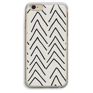 CaseCompany Marrakech Arrows: iPhone 6 Plus / 6S Plus Transparant Hoesje