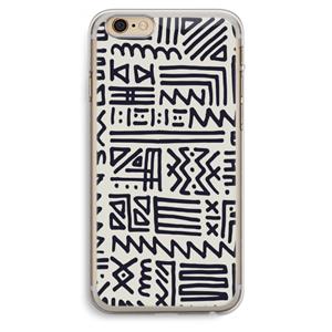 CaseCompany Marrakech print: iPhone 6 Plus / 6S Plus Transparant Hoesje