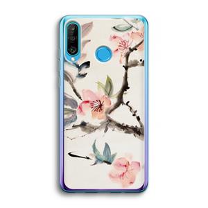 CaseCompany Japanse bloemen: Huawei P30 Lite Transparant Hoesje