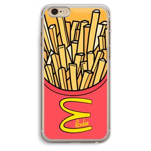 CaseCompany McElodie: iPhone 6 Plus / 6S Plus Transparant Hoesje