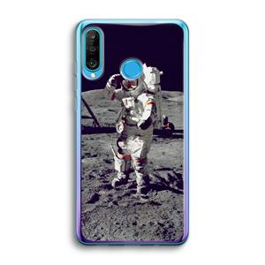 CaseCompany Spaceman: Huawei P30 Lite Transparant Hoesje
