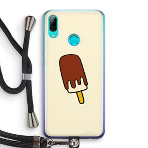 CaseCompany Frisco: Huawei P Smart (2019) Transparant Hoesje met koord