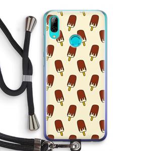 CaseCompany Yummy: Huawei P Smart (2019) Transparant Hoesje met koord