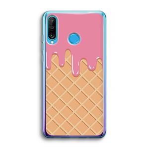 CaseCompany Ice cream: Huawei P30 Lite Transparant Hoesje