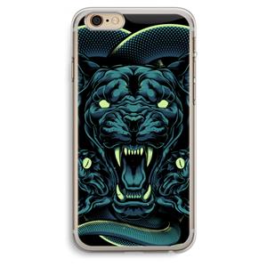 CaseCompany Cougar and Vipers: iPhone 6 Plus / 6S Plus Transparant Hoesje