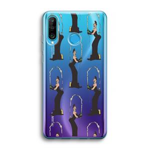 CaseCompany Pop Some Kim: Huawei P30 Lite Transparant Hoesje