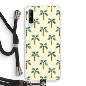 CaseCompany Paradise: Huawei P Smart Pro Transparant Hoesje met koord