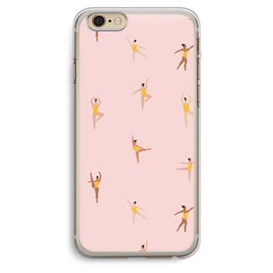 CaseCompany Dans #2: iPhone 6 Plus / 6S Plus Transparant Hoesje