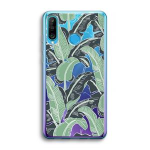 CaseCompany This Sh*t Is Bananas: Huawei P30 Lite Transparant Hoesje