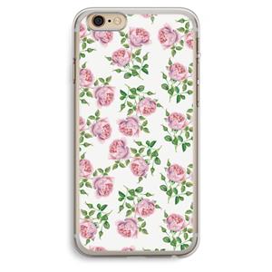 CaseCompany Kleine roosjes: iPhone 6 Plus / 6S Plus Transparant Hoesje