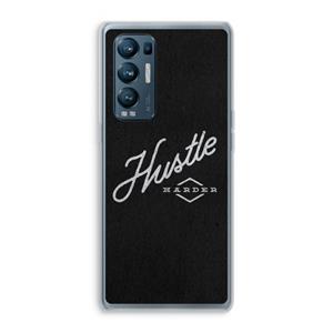 CaseCompany Hustle: Oppo Find X3 Neo Transparant Hoesje