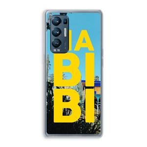 CaseCompany Habibi Majorelle : Oppo Find X3 Neo Transparant Hoesje