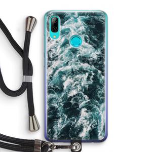 CaseCompany Zee golf: Huawei P Smart (2019) Transparant Hoesje met koord