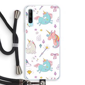 CaseCompany Fantasiewereld: Huawei P Smart Pro Transparant Hoesje met koord