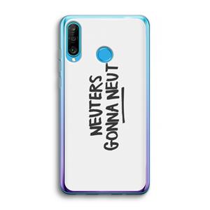 CaseCompany Neuters: Huawei P30 Lite Transparant Hoesje