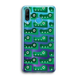 CaseCompany Crocs: Huawei P30 Lite Transparant Hoesje
