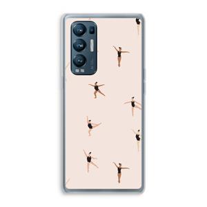 CaseCompany Dancing #1: Oppo Find X3 Neo Transparant Hoesje