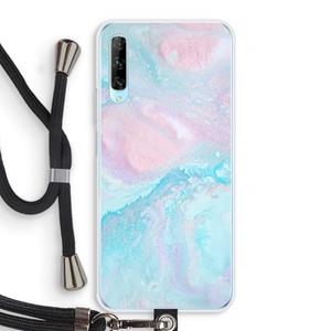 CaseCompany Fantasie pastel: Huawei P Smart Pro Transparant Hoesje met koord