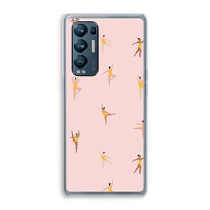 CaseCompany Dans #2: Oppo Find X3 Neo Transparant Hoesje