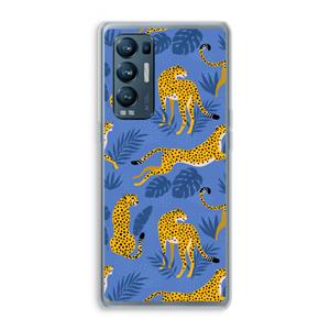 CaseCompany Luipaard: Oppo Find X3 Neo Transparant Hoesje