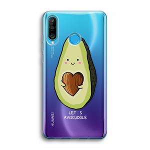 CaseCompany Avocuddle: Huawei P30 Lite Transparant Hoesje