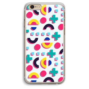 CaseCompany 8-bit N°2: iPhone 6 Plus / 6S Plus Transparant Hoesje