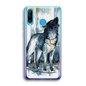 CaseCompany Bleeding Soul: Huawei P30 Lite Transparant Hoesje