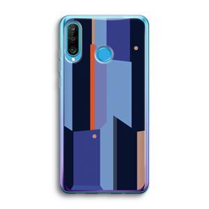 CaseCompany Gestalte 3: Huawei P30 Lite Transparant Hoesje