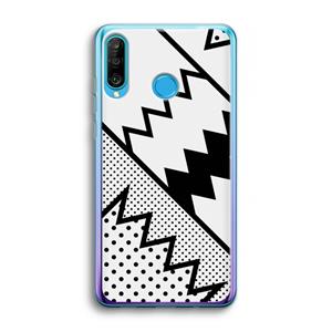 CaseCompany Pop Art #5: Huawei P30 Lite Transparant Hoesje