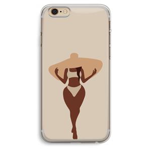 CaseCompany Let's get salty: iPhone 6 Plus / 6S Plus Transparant Hoesje