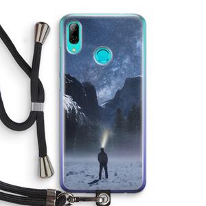 CaseCompany Wanderlust: Huawei P Smart (2019) Transparant Hoesje met koord