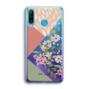 CaseCompany Sweet heaven geometrics: Huawei P30 Lite Transparant Hoesje