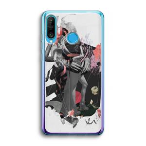 CaseCompany Dissimulation du réel: Huawei P30 Lite Transparant Hoesje