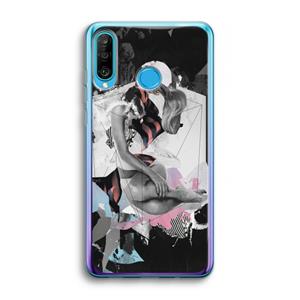 CaseCompany Camouflage de sommeil: Huawei P30 Lite Transparant Hoesje