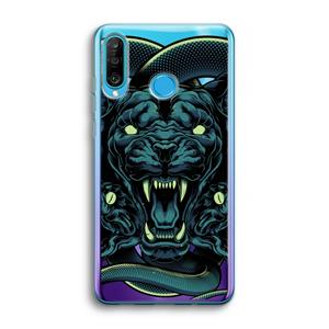 CaseCompany Cougar and Vipers: Huawei P30 Lite Transparant Hoesje