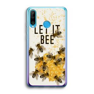CaseCompany Let it bee: Huawei P30 Lite Transparant Hoesje