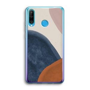 CaseCompany Geo #1: Huawei P30 Lite Transparant Hoesje